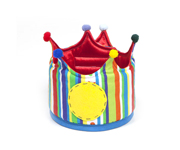 Large Stripes & Stars Crown