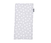 Toallita Piqu� Lunares Gris Personalizada