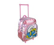 Zaino con Ruote Los Pitufos Rosa