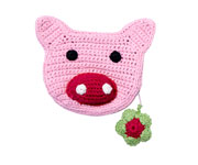 Amalie The Pig Crotchet Purse