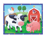 Puzzle On the Farm (12 pieces +2 Years)