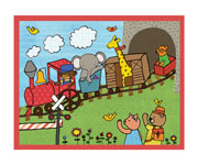 Puzzle On the Train (12 pieces +2 Years)