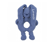 Sonaglio Coniglio Lapidou Azzurro Personalizzato