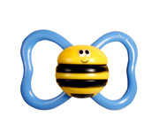 1 Nuby Paci-Flyers Abeja 6-18M