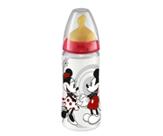 Biber�o NUK Mickey Mouse 300ml Rojo