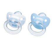 2 Succhietti Nuk Blue Silicone