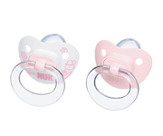 2 Succhietti Nuk Rose Silicone