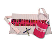 Hot Pink Crayon Keeper