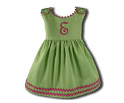 Princess Green Hot Pink Trim