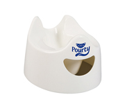Pourty White Potty