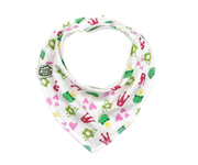 Organic Cotton Frog Dribbler