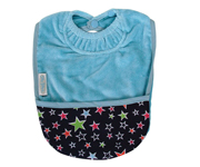 Bavaglio con tasca Silly Billyz Azzurro Personalizzato