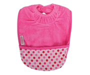 Bavaglio con tasca Silly Billyz Fucsia Personalizzato