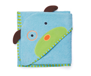 Zoo Dog Personalised Hooded Towel