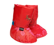Soft Sole Boots Cherry Blossoms Bird