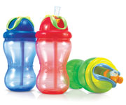 Copo com canudo/palha Flip-it N�by 355ml