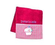 Fuchsia Personalised Cupcake Towel