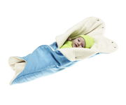 Wrapper Nore Azul Blanket
