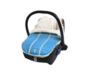 Blue Wallaboo Newborn Footmuff