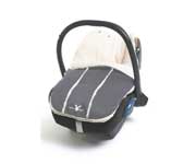Grey Wallaboo Newborn Footmuff