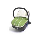 Lime Wallaboo Newborn Footmuff