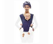 Wallaboo True Blue Baby Carrier Cross