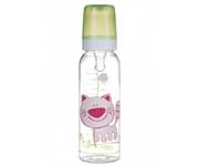 Biber�o Personalizado Canpol Gato Rosa 250 ml