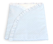 CJ Blue Personalisable Blanket