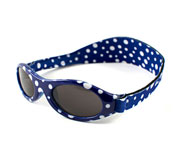 Adventure Sunglasses Baby Blue Polka dot