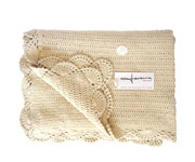 Manta de Crochet Lorena Canals  Galleta Crema