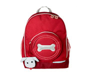 Mochila Dog Rojo Personalizable