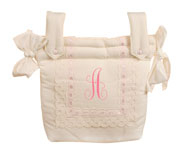 Bolso Carricoche Panera Puntillas Rosa