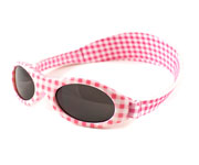 Adventure Sunglasses Baby Pink Gingham