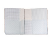 Lenzuola Baby Blue Stripes & Dots