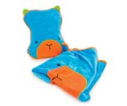 Blue Snoozihedz 3-in-1 Travel Pillow Set