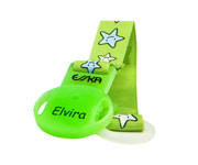 Personalised Stars Soother Clip