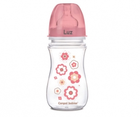 Bibern Personalizable Newborn Anticlico 240ml Rosa