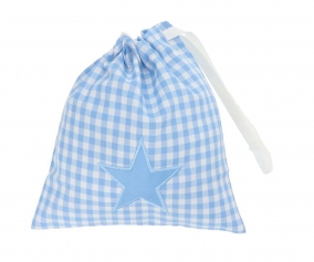 Bolsa Merienda Big Star Vichy Azul Claro