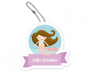 Portachiavi Personalizzato Sirena