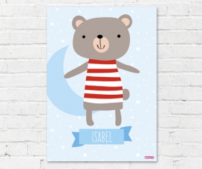 Poster Personalizado Urso