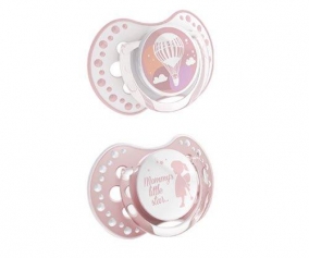 2 Chupetes Lovi Pride Joy Pink