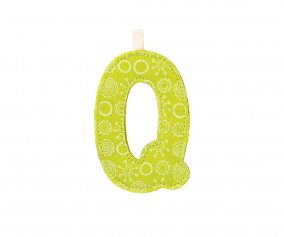 Fabric Letter Q Lilliputiens