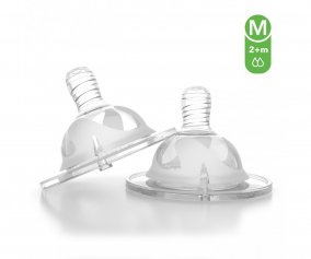 2 Ttines Anti-Coliques Twistshake Silicone M