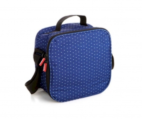 Borsa Termica Urban Food Dots Azzurro Personalizzabile