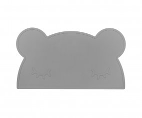 Tovaglietta Silicone Orso Grigio