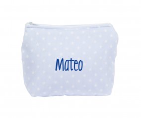 Neceser Infantil Personalizado Classic Star Azul