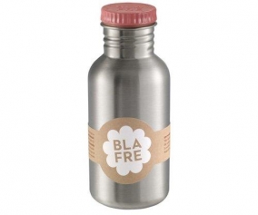 Botella Acero Blafre Personalizable Rosa 500ml