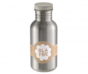 Botella Acero Blafre Personalizable Gris 500ml
