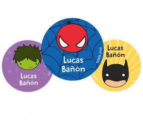 Pack com 3 Pins Personalizados Heris