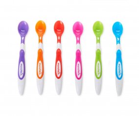 Soft-Tip Infant Spoons- 6 Pack